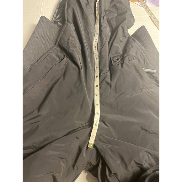 Avalanche Womens Ski Bib Pants Medium black Insulated Snow Sledding - Picture 14 of 16